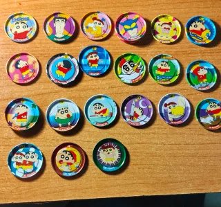 Tazos Metal Rappers Shinchan