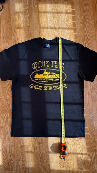 Corteiz OG Alcatraz Tee Black and Yellow de segunda mano por 70