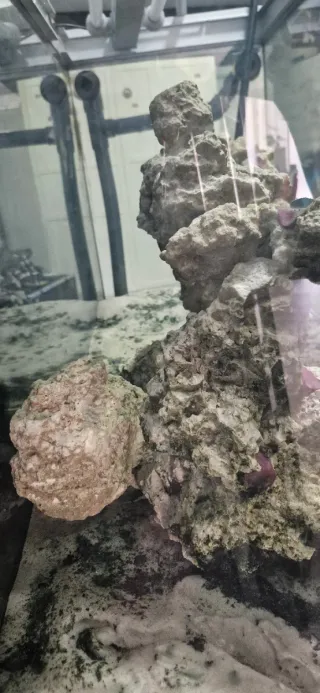 Piezas grandes de roca artificial para acuario, co