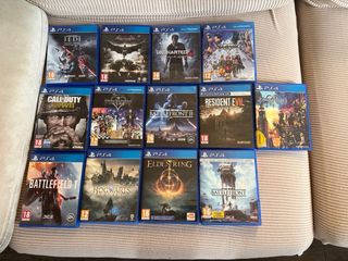 PS4 Slim 1TB Negra + Lote Juegos