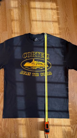 Corteiz OG Alcatraz Tee Black and Yellow de segunda mano por 70