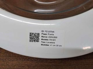 Puerta Lavadora Zanussi FA 621