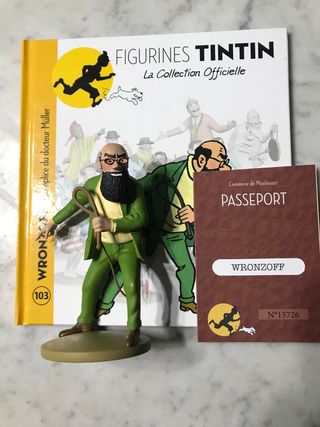 Figura Tintin Wronzoff