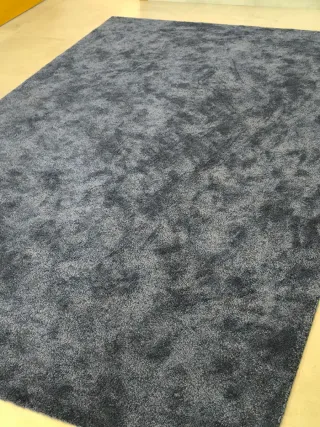 Alfombra azul/gris 3x2m
