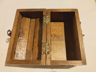 Cofre Madera Vintage Decorado