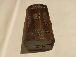 Cofre Madera Vintage Decorado