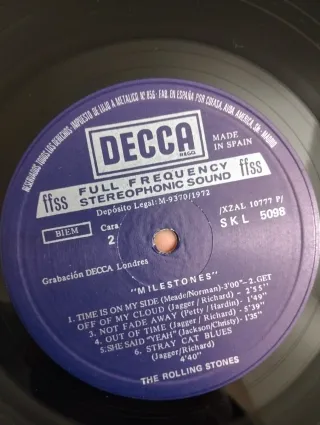 Rolling Stones - Milestones Vinilo LP