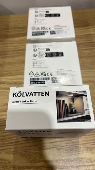 Lámpara LED IKEA KÖLVATTEN 9cm