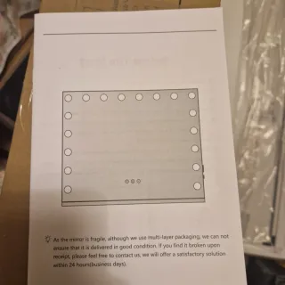 Espejo Vanity con Luces LED