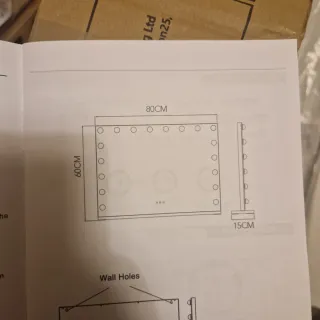 Espejo Vanity con Luces LED