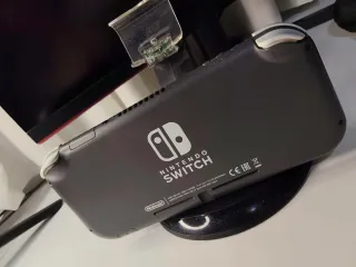 Nintendo Switch Lite Gris + Funda y Cargador