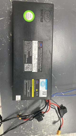 Batería 52V 18.6Ah Li-ion para Vehículos Eléctrico