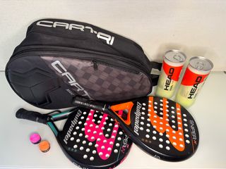 2 Racchette Bullpadel + Zaino + 2 confezioni di palline