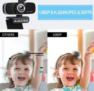Webcam Full HD 1080P SIN ABRIR