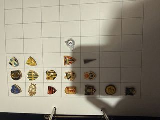 Lote Pines Escudos Equipos Fútbol