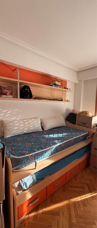 Cama nido completa con colchones