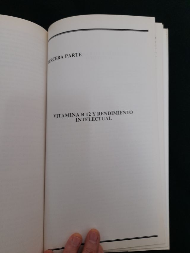 Vitamina B12, la llave del cerebro humano. R.J.V.
