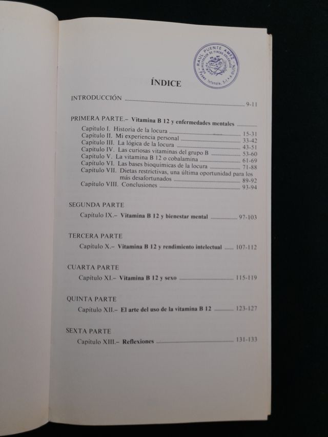 Vitamina B12, la llave del cerebro humano. R.J.V.