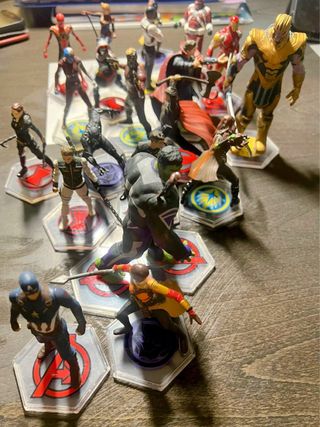 Conjunto Figuras Marvel Disney Store 20 uds