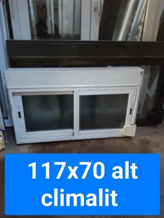 Ventana corredera aluminio 117x70