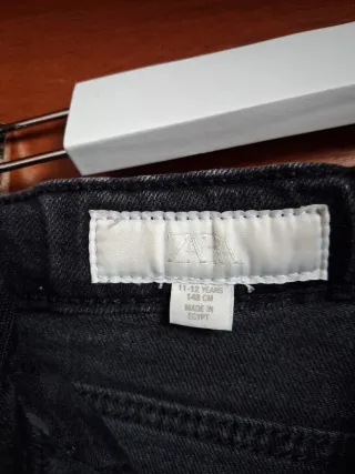 Pantalón corto vaquero negro