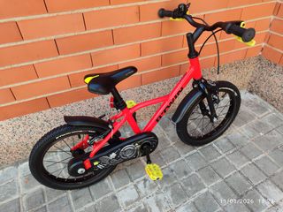 Bicicleta infantil 16" Aluminio