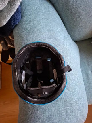 Protección casco, coderas y rodilleras Btwin Oxelo