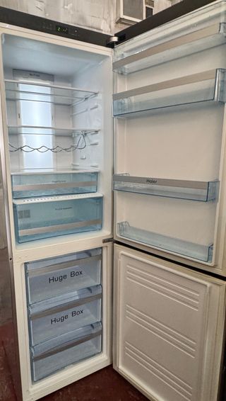 FRIGORÍFICOS HAIER COMBI NO FROST EN INOX