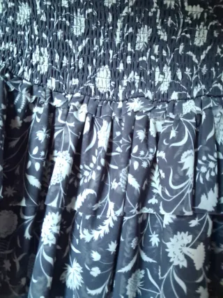 Falda pantalón corta con volantes