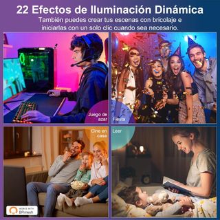 Faretti LED da Incasso RGB 4 pz