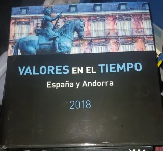Libros filatélicos 2013, 14,15,16,17 y 18 España