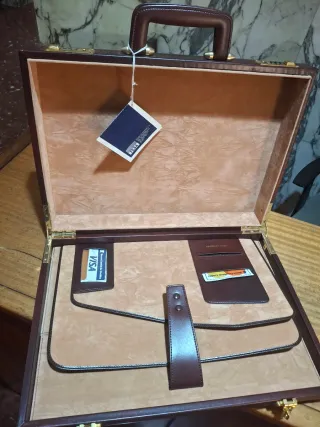 Maletín Ejecutivo TESA Cuero Vintage