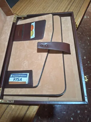 Maletín Ejecutivo TESA Cuero Vintage