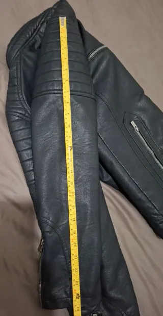 Chaqueta Biker Angelo Litrico Negra