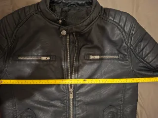 Chaqueta Biker Angelo Litrico Negra