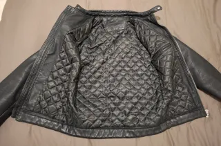 Chaqueta Biker Angelo Litrico Negra