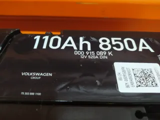 Batería Coche 110Ah 800en