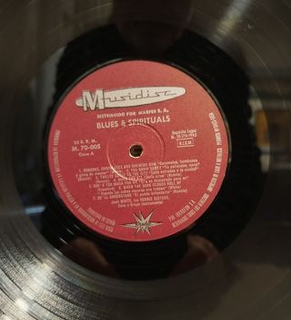 Lote 2 Vinilos Josh White: Blues & Spirituals