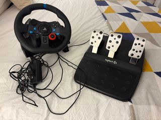 Logitech G29 con pedales y cables