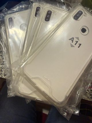 Fundas transparentes para Samsung A11