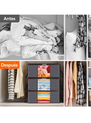 Bolsas de almacenamiento de ropa (juego de 6)