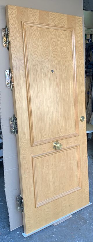 Puerta blindada, calidad, izq. Ref: LO