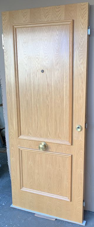 Puerta blindada, calidad, izq. Ref: LO