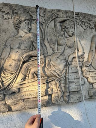 Placa relieve clásica decorativa piedra