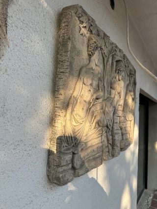 Placa relieve clásica decorativa piedra