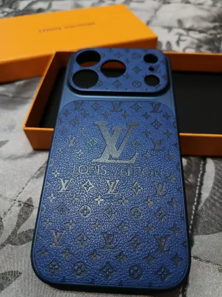 Cover iPhone 17 Pro Louis Vuitton Blu