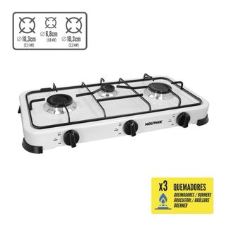 Cocina Gas Portátil Kit Butano Completo