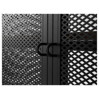 Mueble TV IKEA FJÄLLBO Negro/Madera