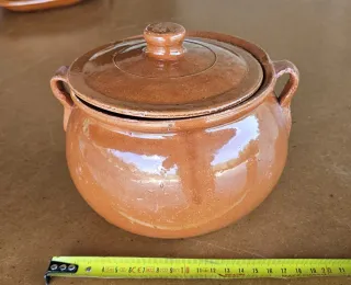 Conjunto ollas de barro