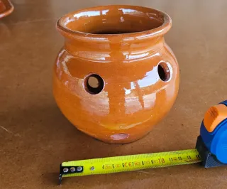 Conjunto ollas de barro